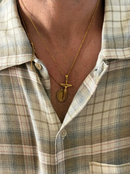 CRUCIFIX CHAIN | 18K Gold
