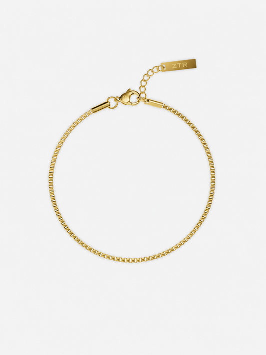 BOX BRACELET | 18K Gold