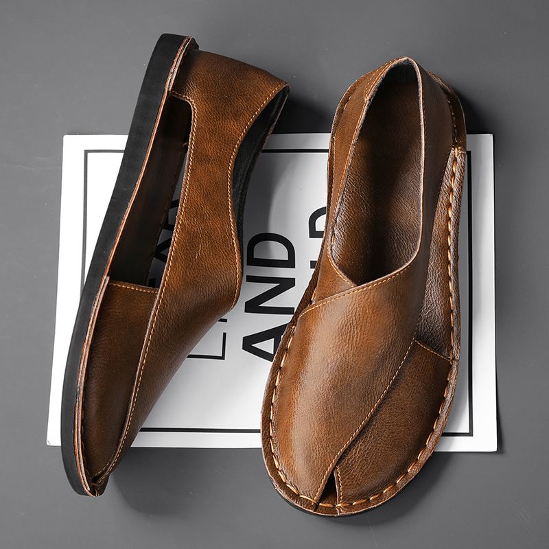 Navarro Leather Sandals
