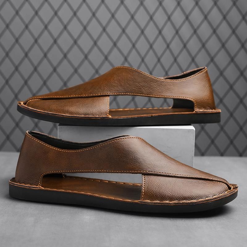 Navarro Leather Sandals