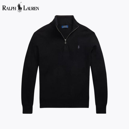RL Heritage Quarter-Zip Knit Sweater