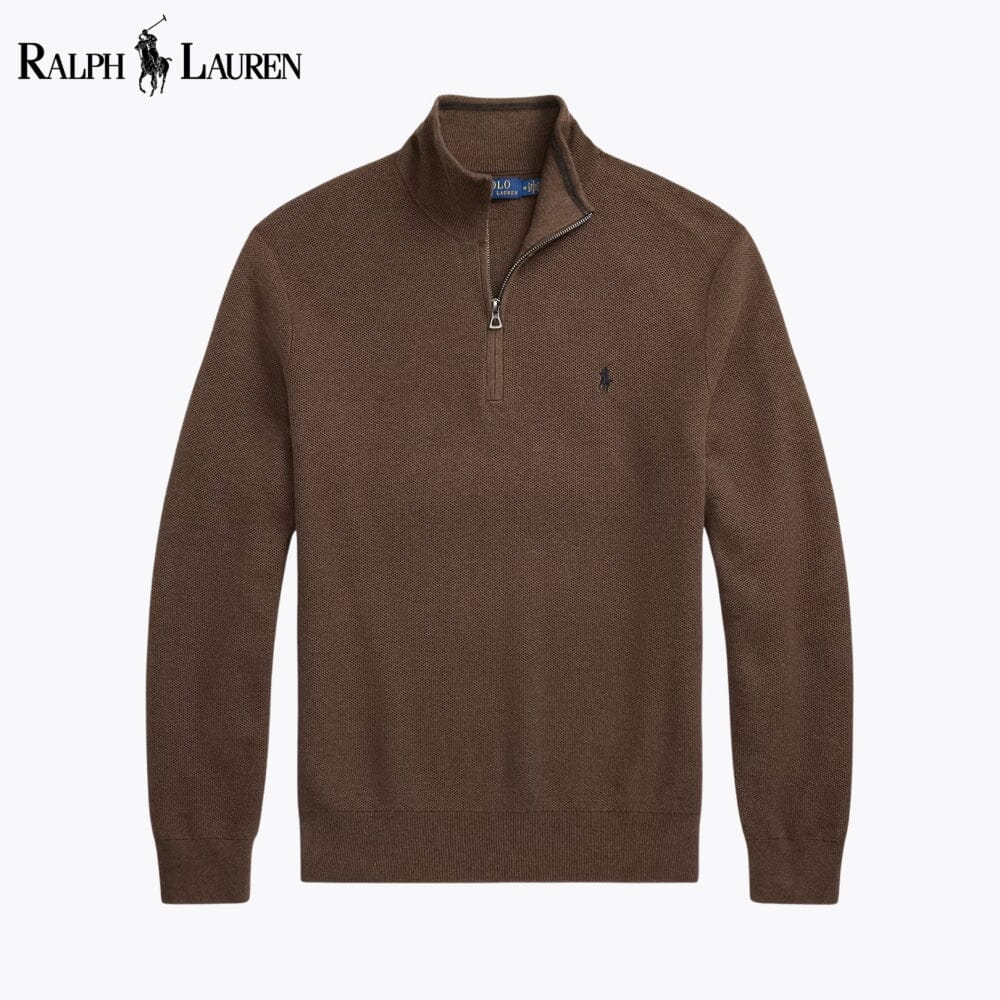 RL Heritage Quarter-Zip Knit Sweater