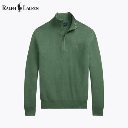 RL Heritage Quarter-Zip Knit Sweater