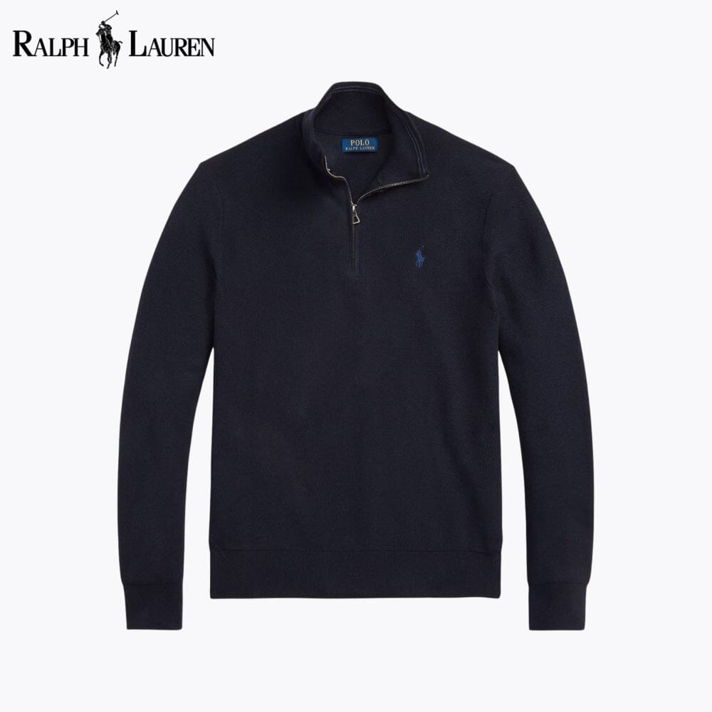 RL Heritage Quarter-Zip Knit Sweater