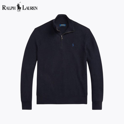 RL Heritage Quarter-Zip Knit Sweater
