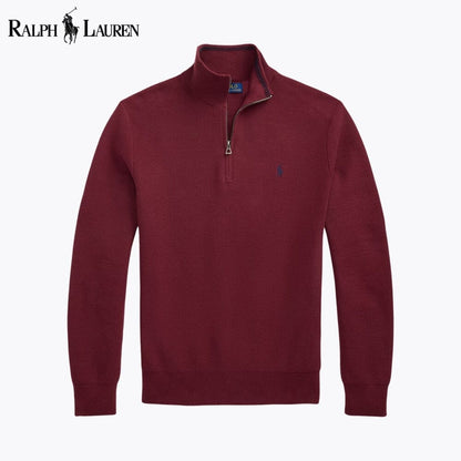 RL Heritage Quarter-Zip Knit Sweater