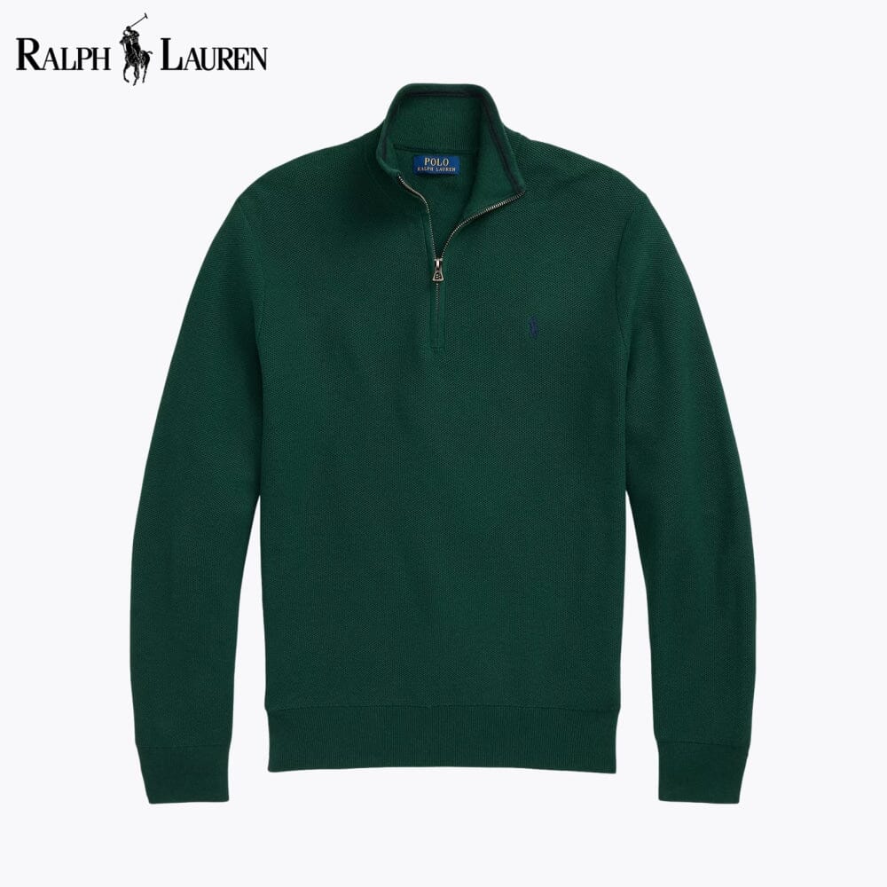 RL Heritage Quarter-Zip Knit Sweater