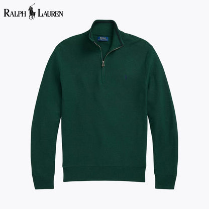 RL Heritage Quarter-Zip Knit Sweater