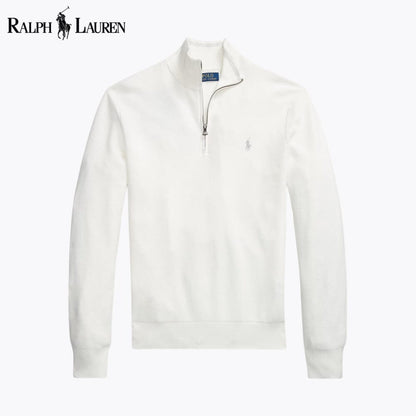 RL Heritage Quarter-Zip Knit Sweater